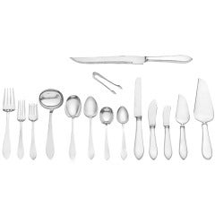 Tiffany & Co. ​Silver "Faneuil" Flatware Set