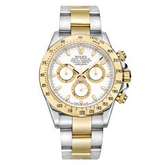 Rolex Stainless Steel and Yellow Gold ​Daytona Cosmograph Wristwatch Ref 1165233
