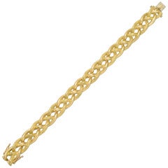 Tiffany & Co. Gold Braided Link Bracelet