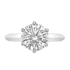 Tiffany & Co. Round Brilliant Diamond Ring