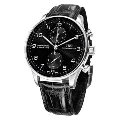 IWC ​Stainless Steel Portuguese Chronograph Wristwatch