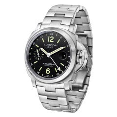 Panerai ​Stainless Steel Luminor GMT Wristwatch PAM 244