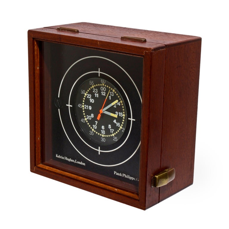 Patek Philippe Marine Chronometer Clock In Excellent Condition In Greenwich, CT