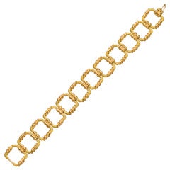 Tiffany & Co. Schlumberger Gold Link Bracelet