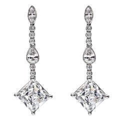 FRED LEIGHTON Diamond Ear Pendants