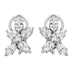 KWIAT Diamond Cluster Earrings