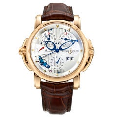 ULYSSE NARDIN Sonata Alarm Rose Gold Watch