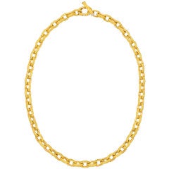 ALEX SEPKUS Gold 
Diamond Link Necklace
