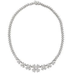 TIFFANY & CO Diamond "Floret" Necklace