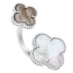 VAN CLEEF & ARPELS Magic Alhambra Between-the-Finger Ring