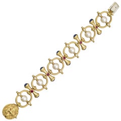 LANTUCH Gold & Gem-Set Bracelet