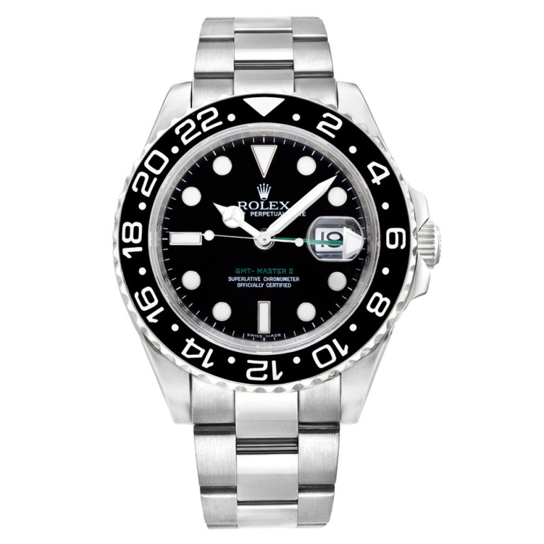 ROLEX GMT-Master II Automatic Steel 