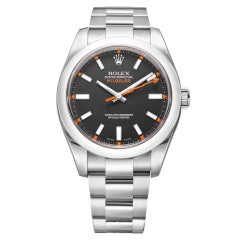 ROLEX Stainless Steel Milgauss Automatic Wristwatch Ref 116400