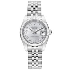 ROLEX Stainless Steel Datejust Lady 31 Wristwatch