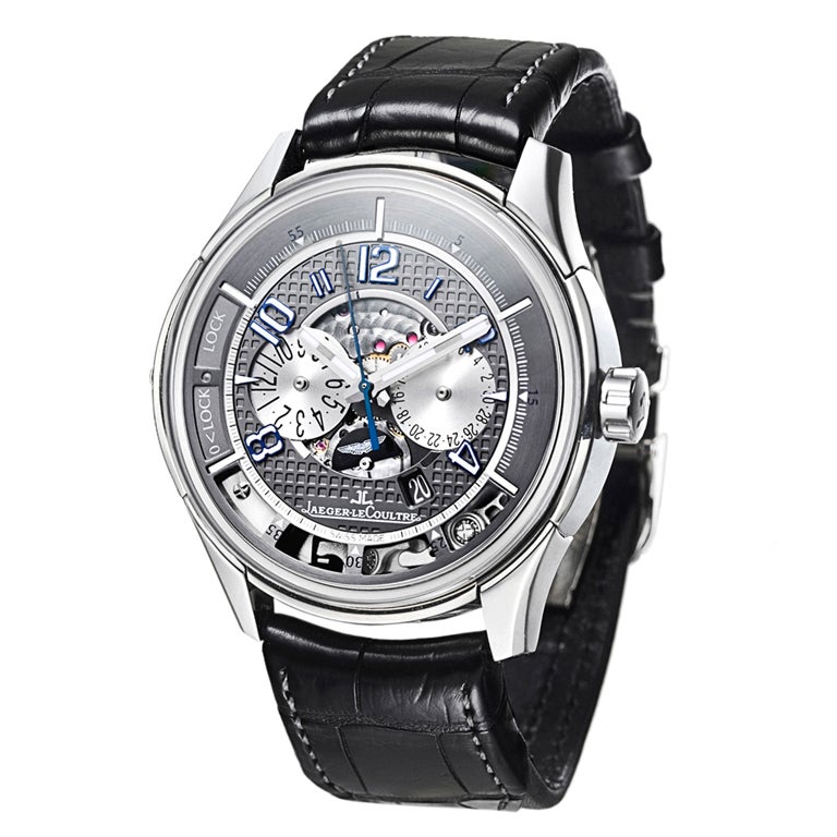 JAEGER-LECOULTRE Platinum AMVOX2 Chronograph DBS Automatic Wristwatch