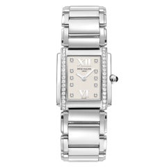 PATEK PHILIPPE Lady's Steel and Diamonds Twenty-4 Quartz Watch