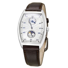 FRANCK MULLER White Gold Regulator Moonphase Wristwatch