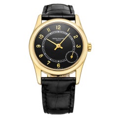 PATEK PHILIPPE Yellow Gold Automatic Calatrava Ref 5000J