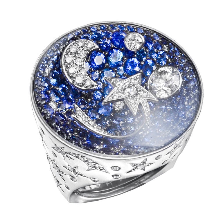 Chanel Sapphire & Diamond "Comète" Ring