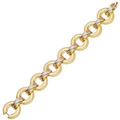 CARTIER Gold "Trinity" Link Bracelet