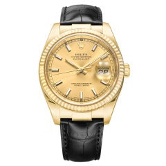 Rolex Yellow Gold Datejust Wristwatch Ref. 116138