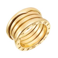BULGARI B.Zero1 Yellow Gold 4-Band Ring
