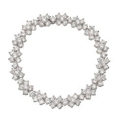 GRAFF Diamond Cluster Line Bracelet