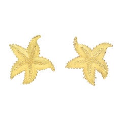 TIFFANY & CO. Gold Starfish Earrings
