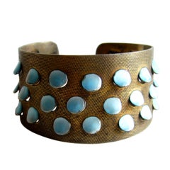 GRETE PRYTZ KITTELSEN for Tostrup Enamel Cuff Bracelet