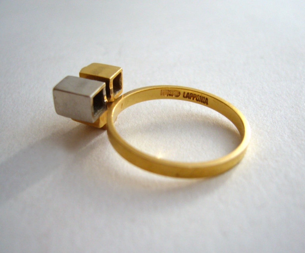 BJORN WECKSTROM for LAPPONIA Gold and Diamond Ring 1