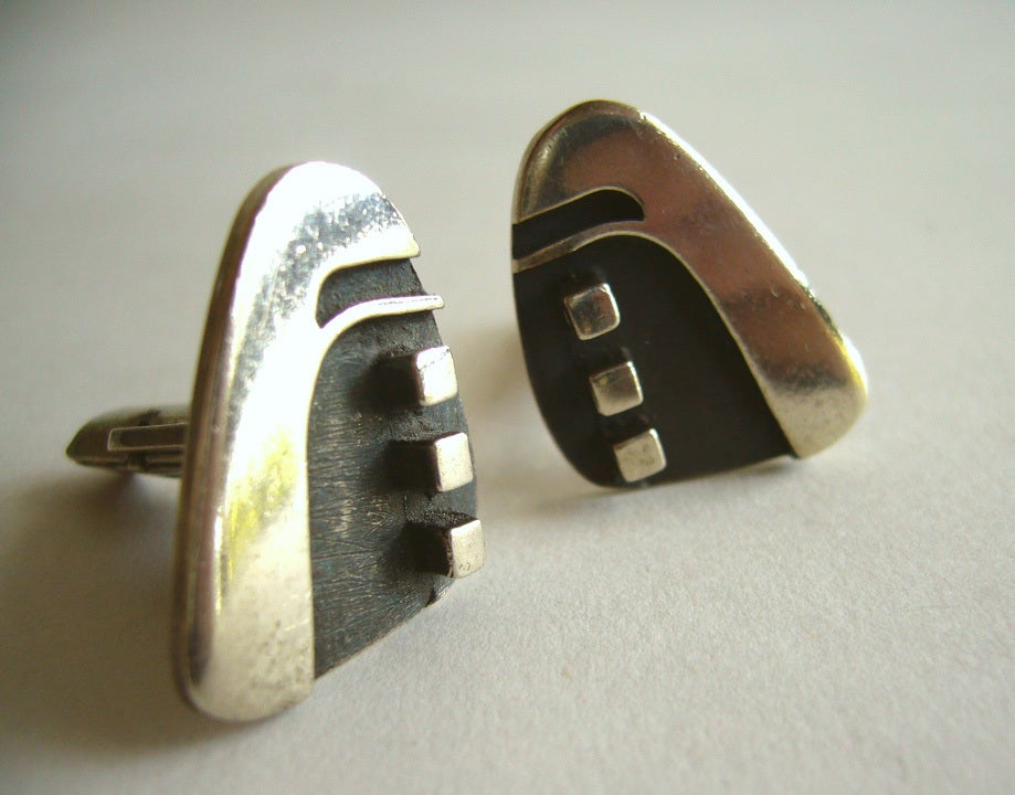 J. ARNOLD FREW Sterling Cufflinks