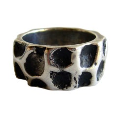ROBERT TROUT Sterling Silver Ring