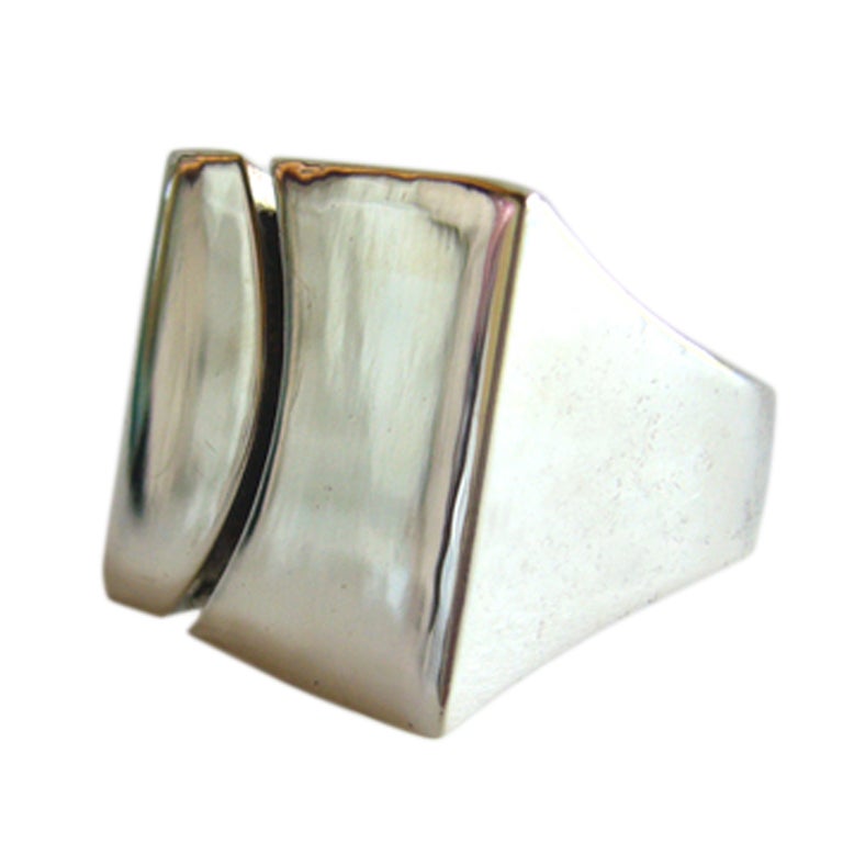 JOSE MARIA PUIG DORIA Sterling Silver Ring