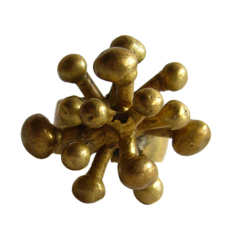 PAL KEPENEYES Bronze Sputnik Ring