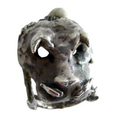 Ernesto Gonzalez Jerrez Studio Sterling Boar Ring 2
