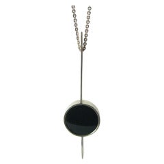 IDELLA LA VISTA Onyx Pendant Necklace