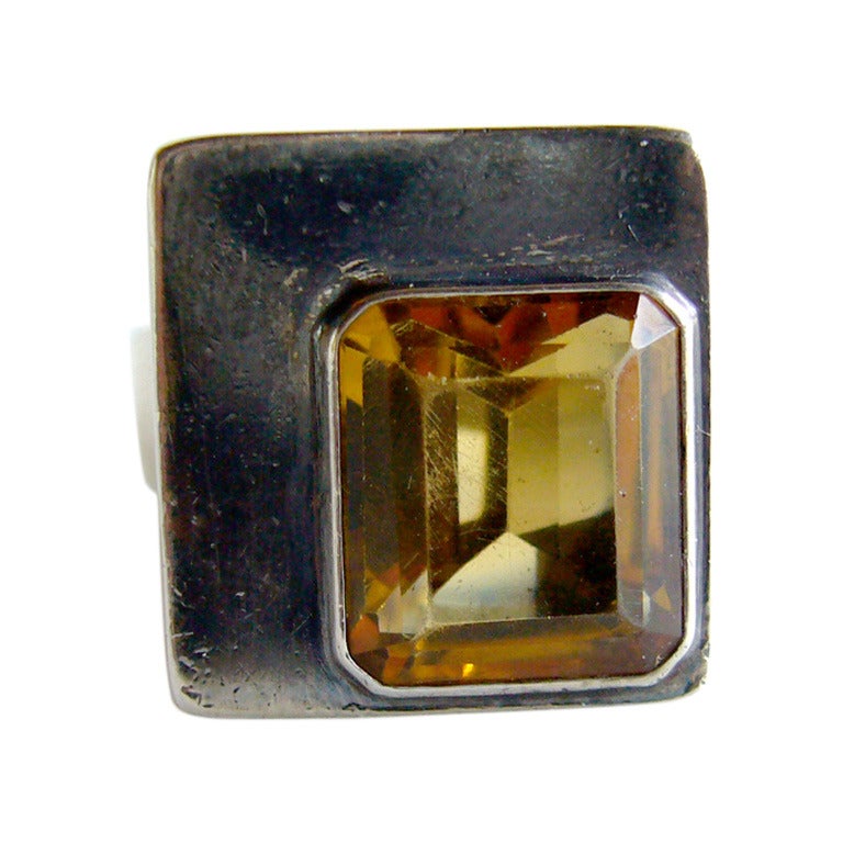 EVERETT MACDONALD Topaz Sterling Ring