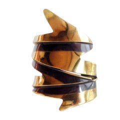 Art Smith Icicle Brass Cuff Bracelet