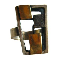 ESTHER LEWITTES Sterling Ring