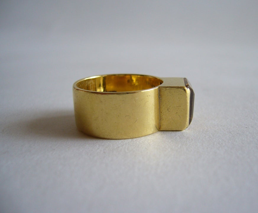 Women's WIWEN NILSSON Gold and Citrine Ring