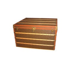 Vintage Suitcase from Louis Vuitton, Early 1900s for sale at Pamono