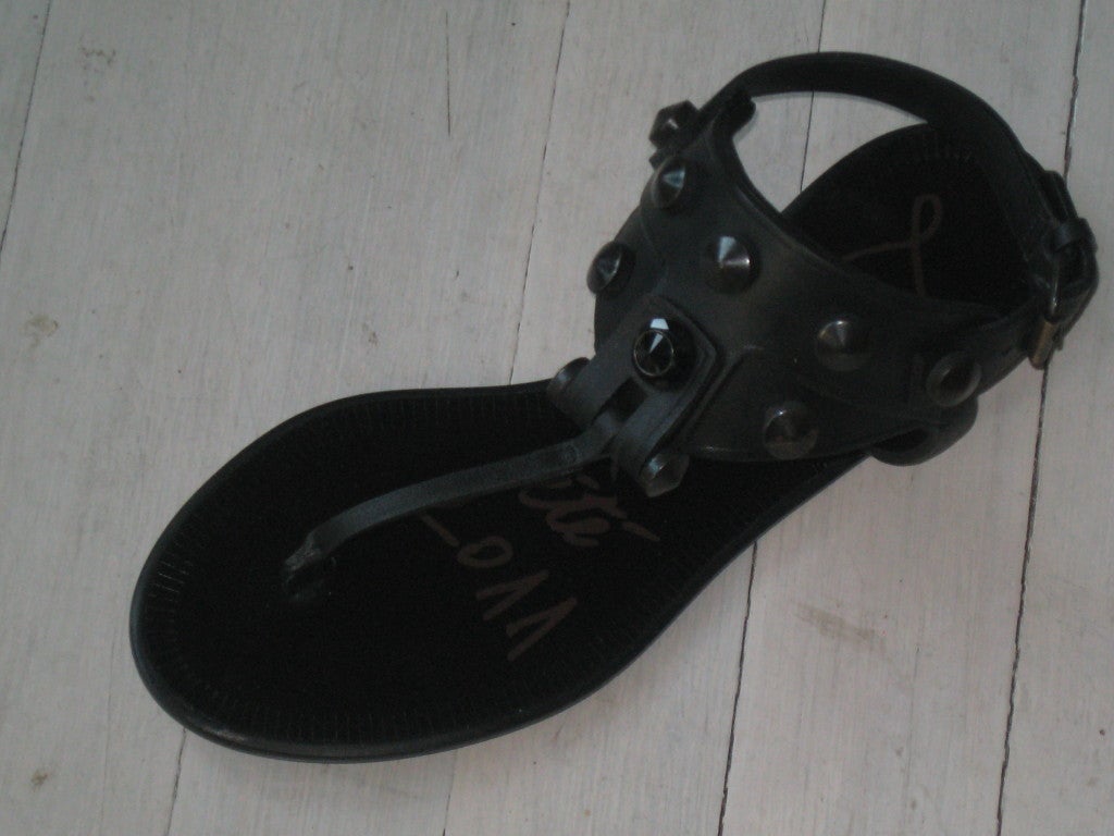 Signed and Dated 2011 Lanvin High Style New Sandals in Original Box and Dust Bag..sizes are shown bellow