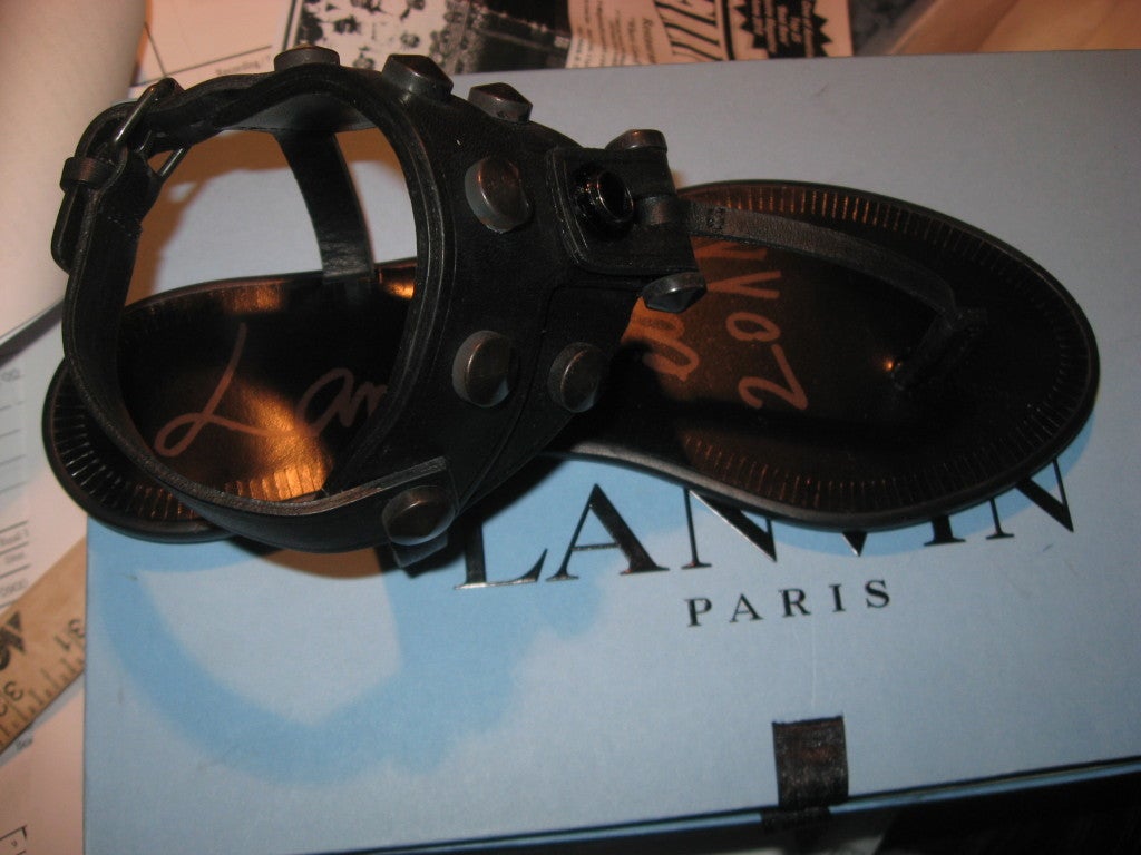 Lanvin High Style New Sandals, 2011  For Sale 2