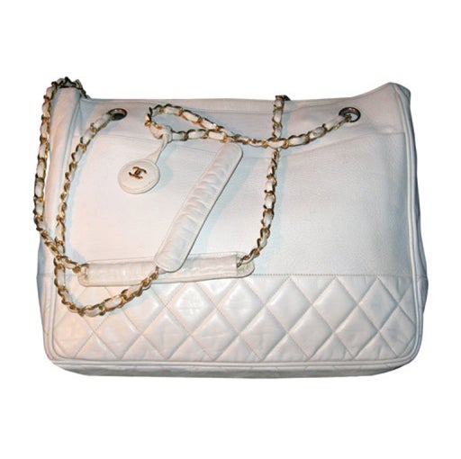 chanel shoulder tote bag