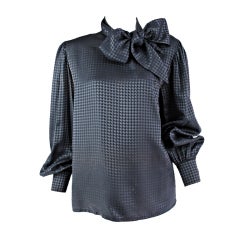 Guy Laroche bow tie blouse