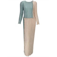 Mary McFadden pleated gown 7
