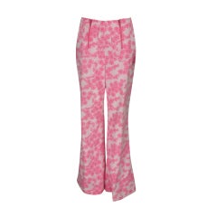 1960s Lilly Pulitzer floral bell bottoms