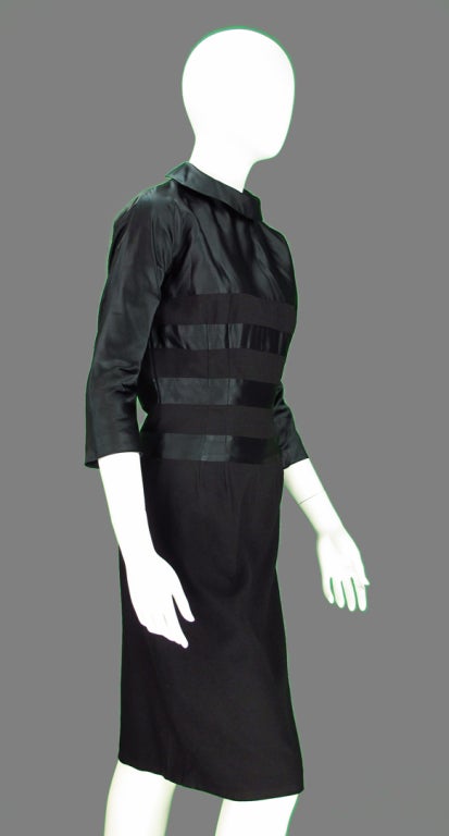 Women's 1940s Pattullo-Jo Copeland silk and wool dress