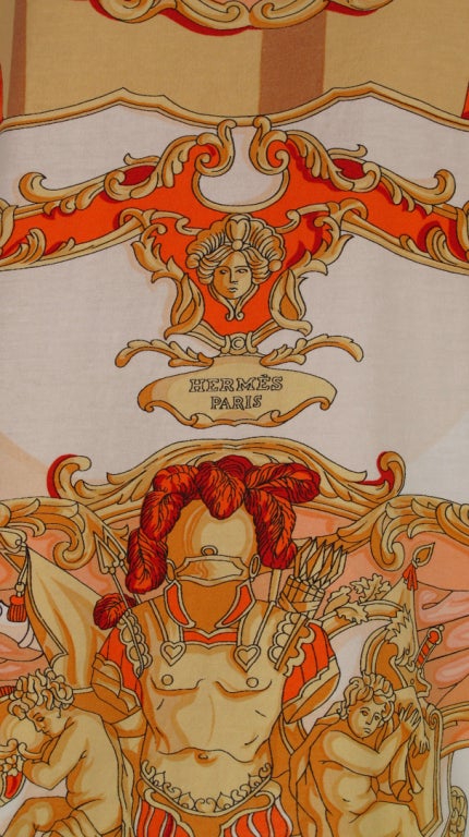 Hermes Rococo cotton T top