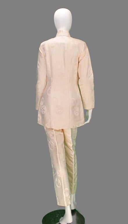 Shanghai Tang ivory silk set 1